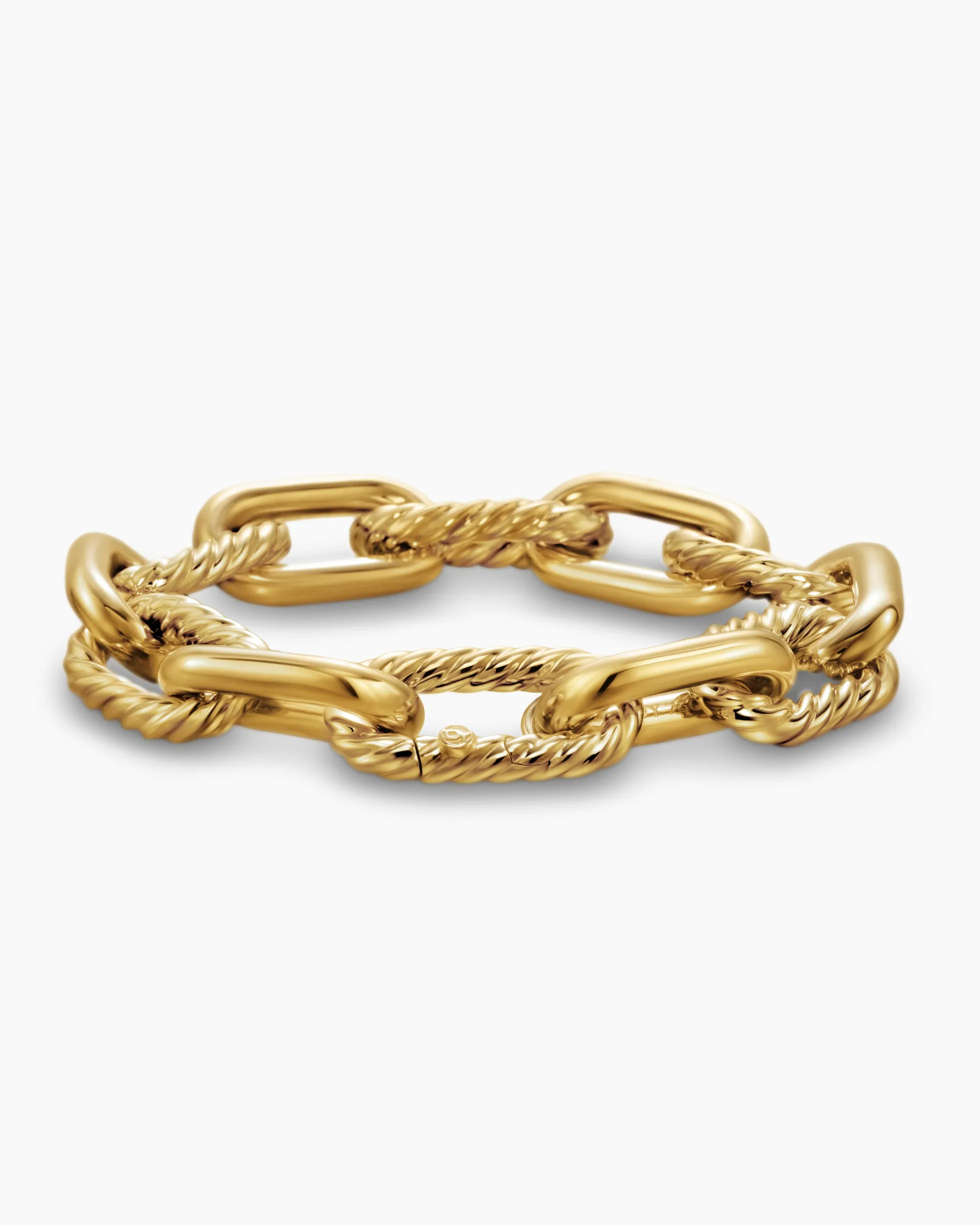 DY Madison® Chain Bracelet 18K Yellow Gold, 13.5mm