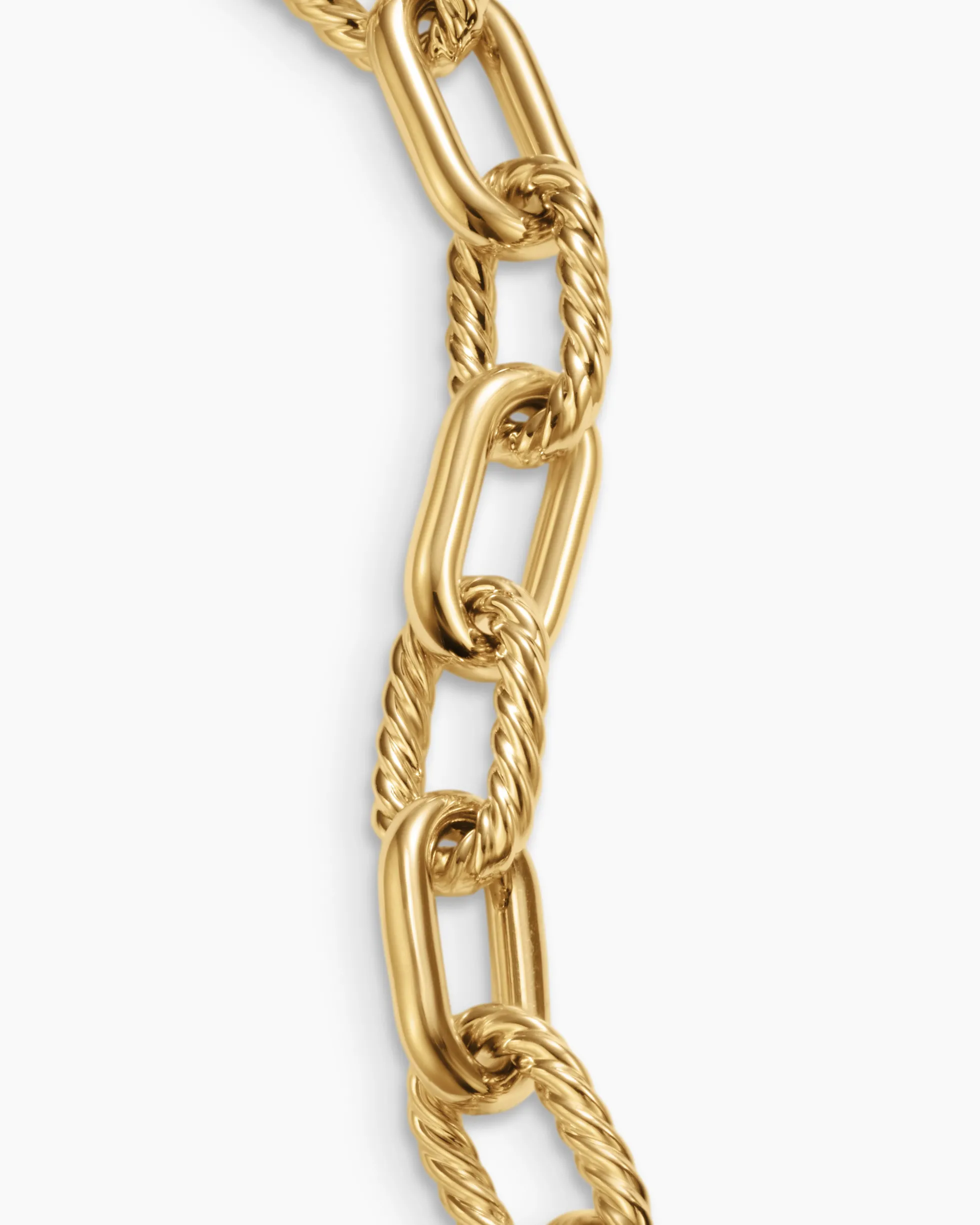 DY Madison® Chain Bracelet 18K Yellow Gold, 13.5mm