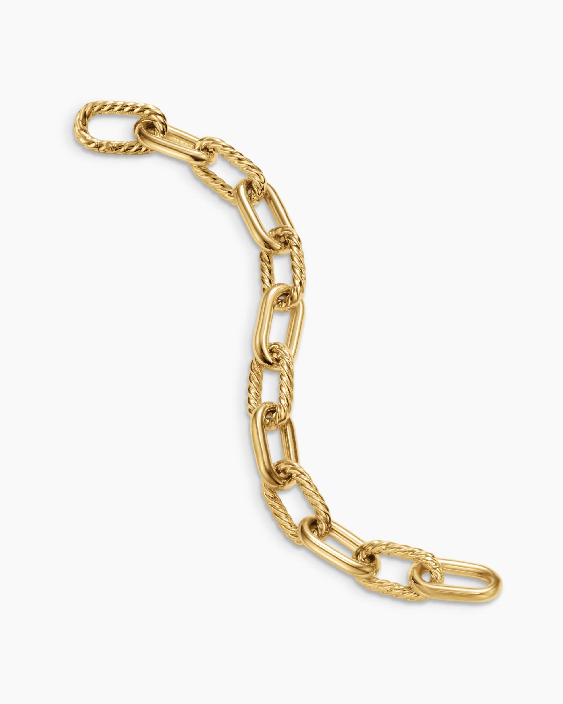 DY Madison® Chain Bracelet 18K Yellow Gold, 13.5mm