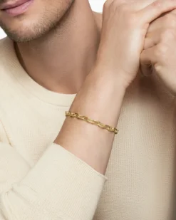 DY Madison® Chain Bracelet 18K Yellow Gold, 6mm
