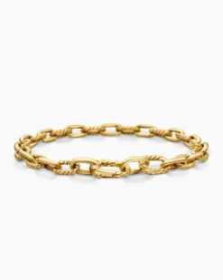 DY Madison® Chain Bracelet 18K Yellow Gold, 6mm
