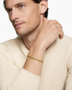 DY Madison® Chain Bracelet 18K Yellow Gold, 6mm