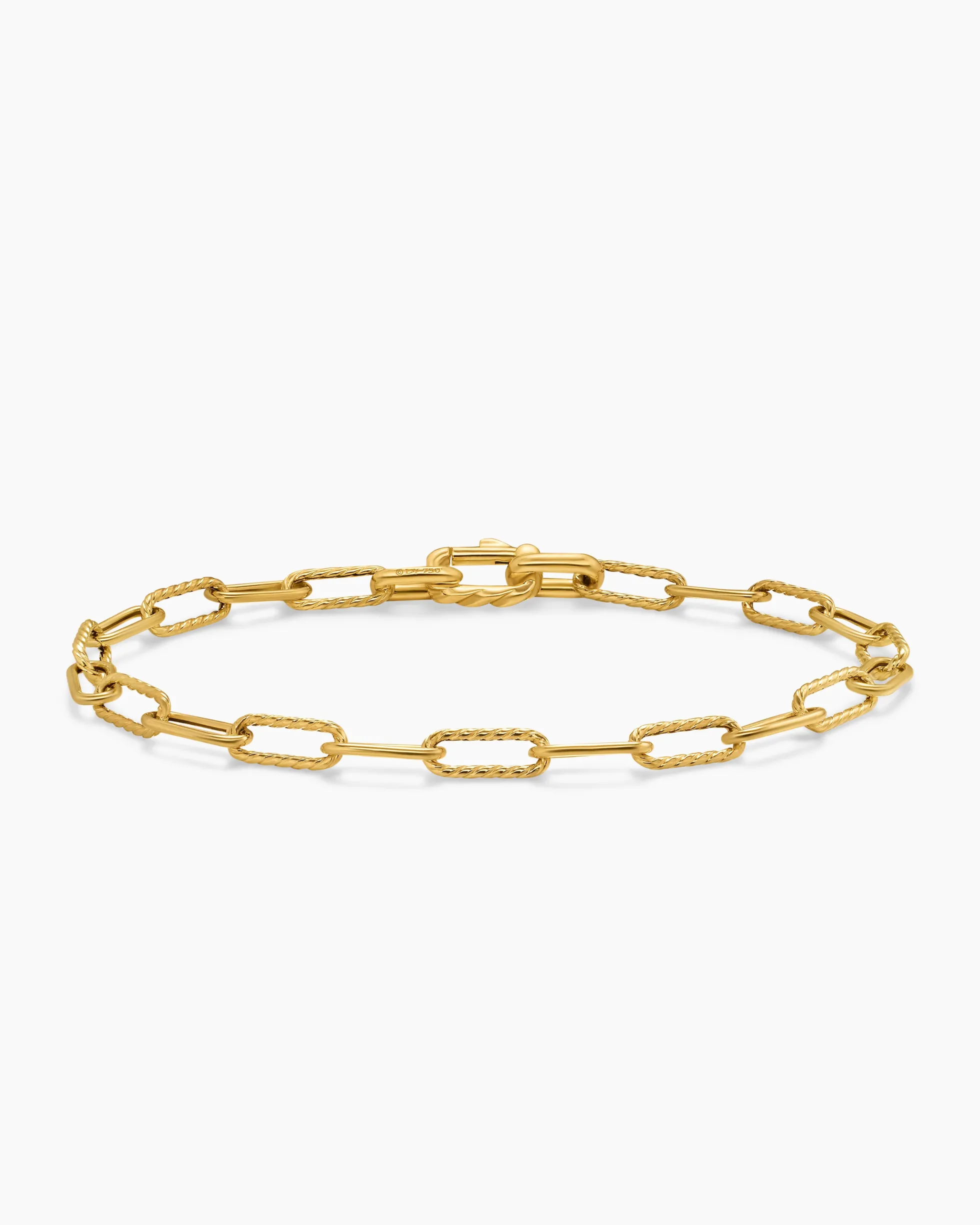 DY Madison® Chain Bracelet 18K Yellow Gold, 4mm