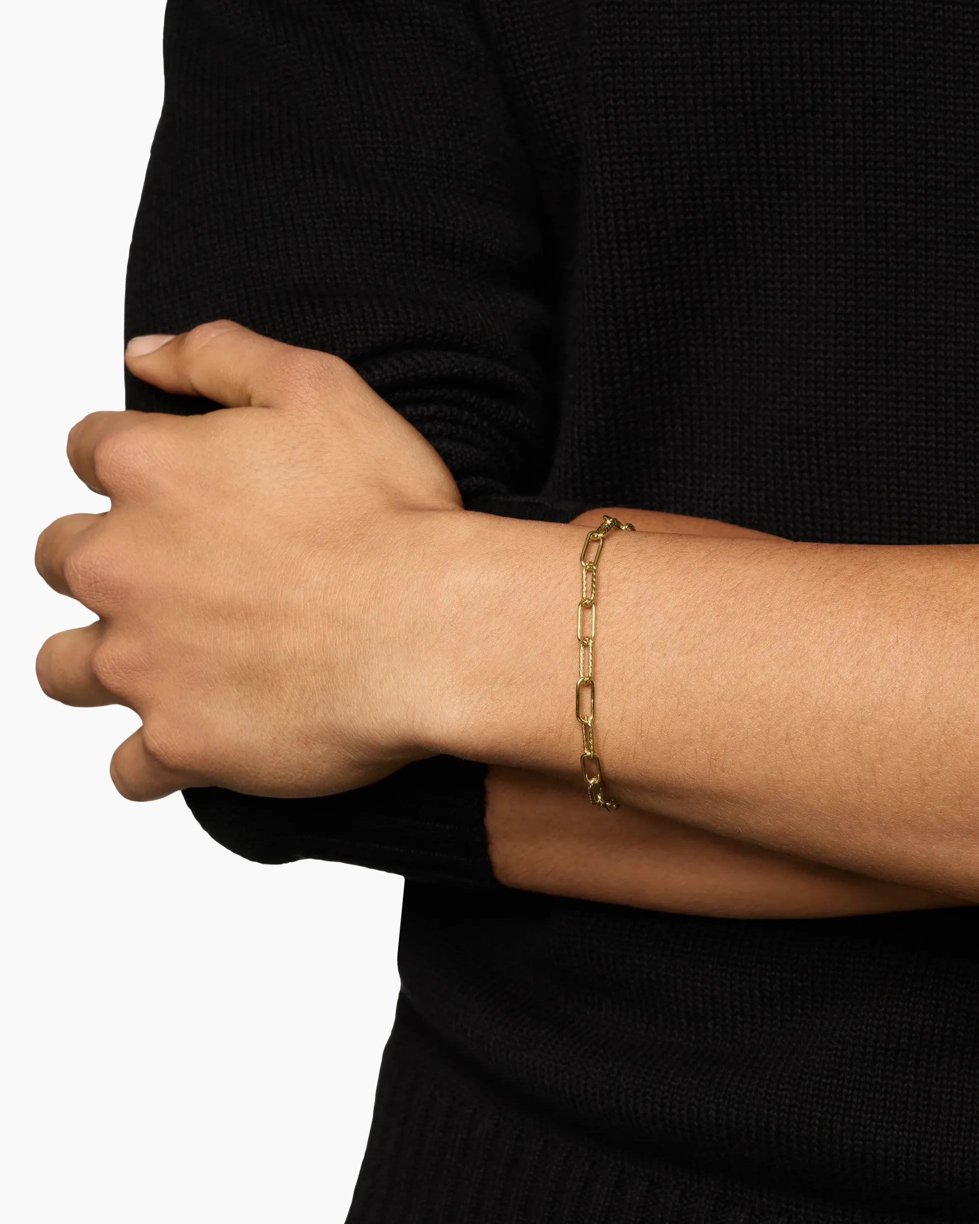 DY Madison® Chain Bracelet 18K Yellow Gold, 4mm