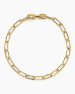 DY Madison® Chain Bracelet 18K Yellow Gold, 4mm
