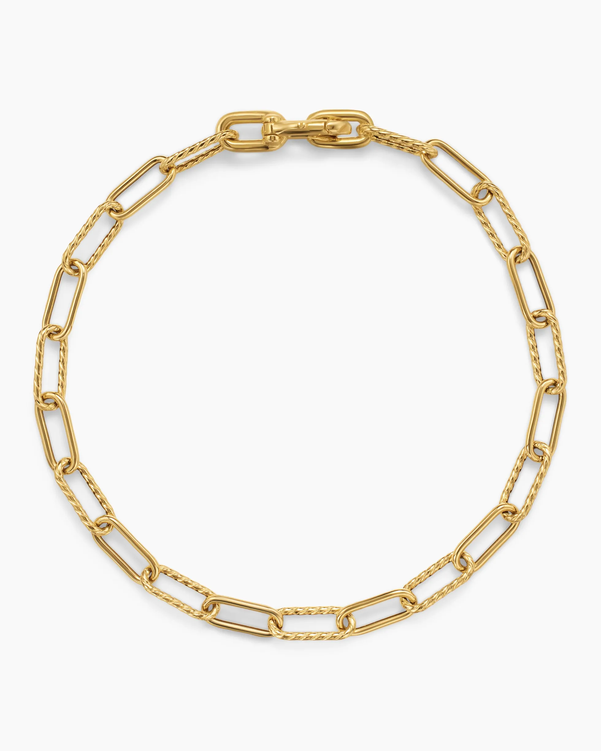 DY Madison® Chain Bracelet 18K Yellow Gold, 4mm