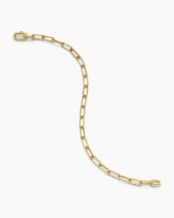 DY Madison® Chain Bracelet 18K Yellow Gold, 4mm