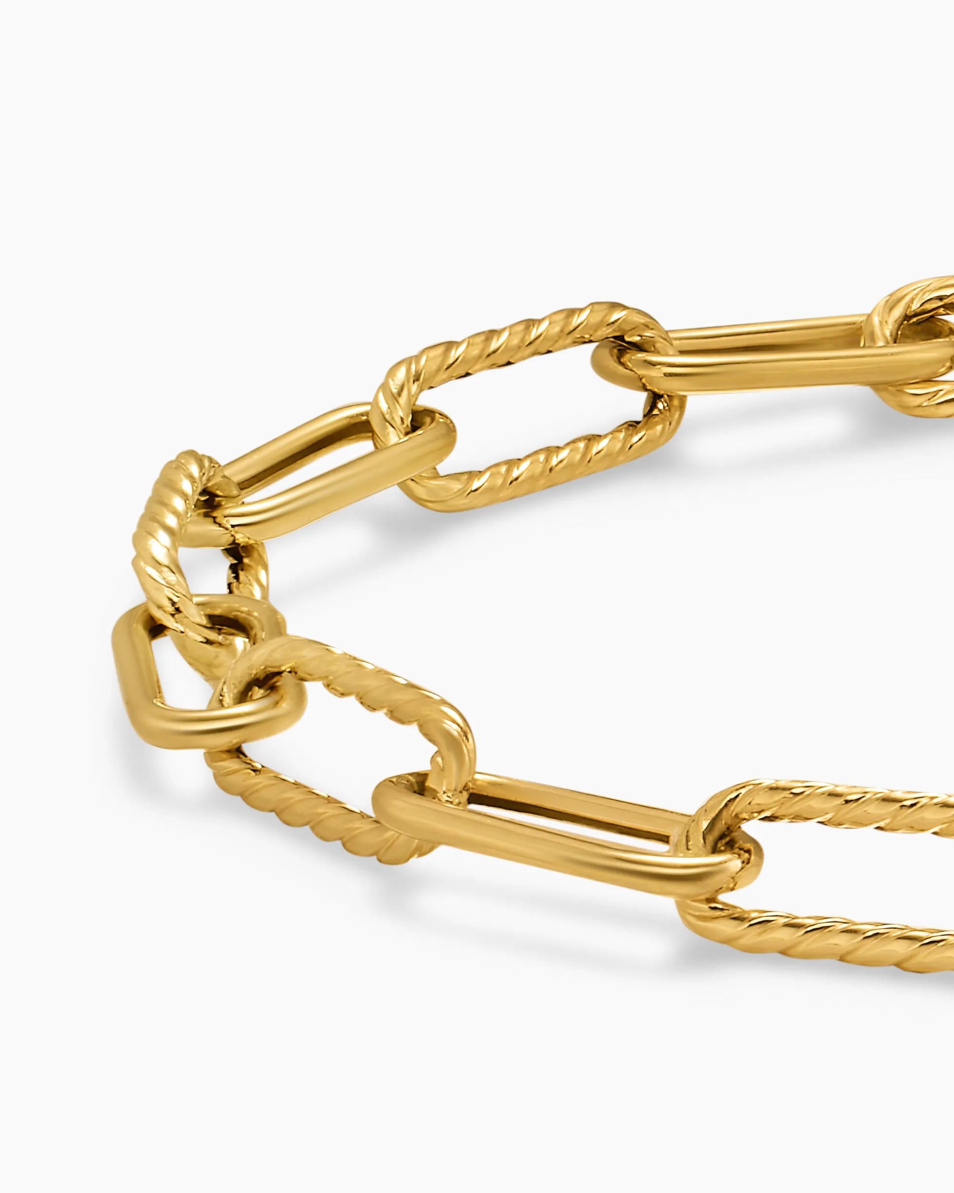DY Madison® Chain Bracelet 18K Yellow Gold, 4mm