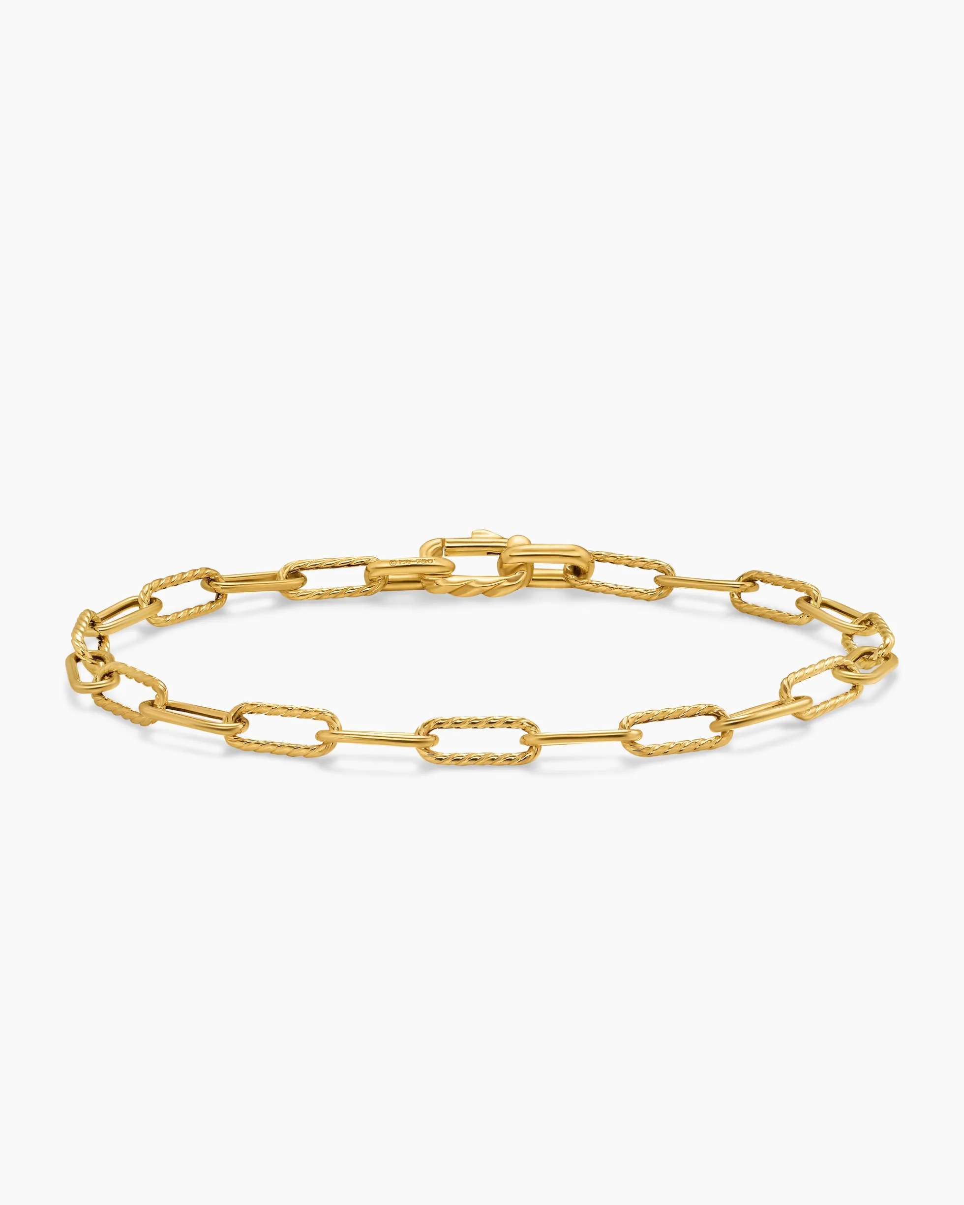 DY Madison® Chain Bracelet 18K Yellow Gold, 4mm
