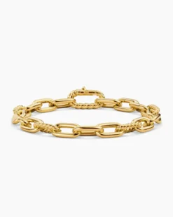 DY Madison® Chain Bracelet 18K Yellow Gold, 8.5mm