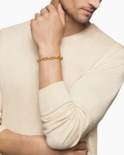 DY Madison® Chain Bracelet 18K Yellow Gold, 8.5mm
