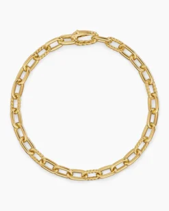 DY Madison® Chain Bracelet 18K Yellow Gold, 6mm