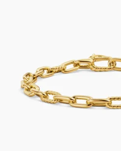 DY Madison® Chain Bracelet 18K Yellow Gold, 6mm