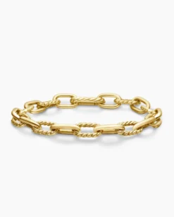 DY Madison® Chain Bracelet 18K Yellow Gold, 8.5mm