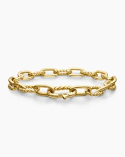 DY Madison® Chain Bracelet 18K Yellow Gold, 8.5mm