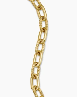 DY Madison® Chain Bracelet 18K Yellow Gold, 8.5mm