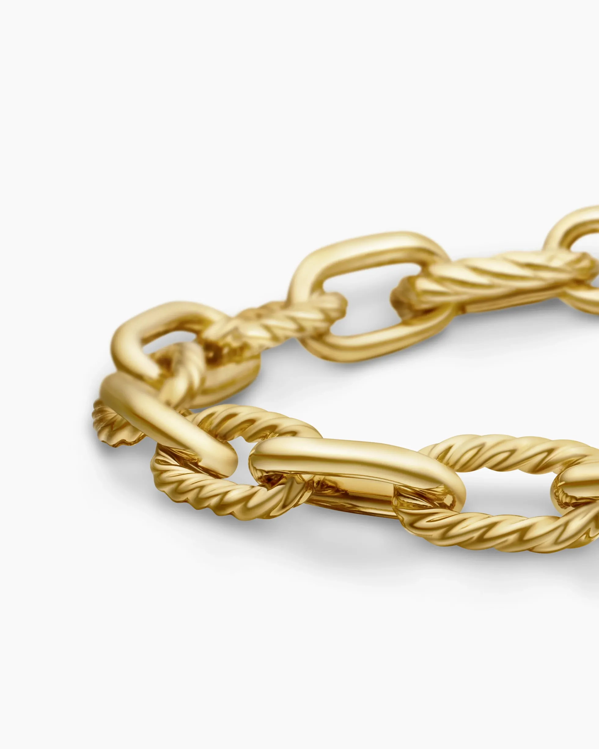 DY Madison® Chain Bracelet 18K Yellow Gold, 8.5mm