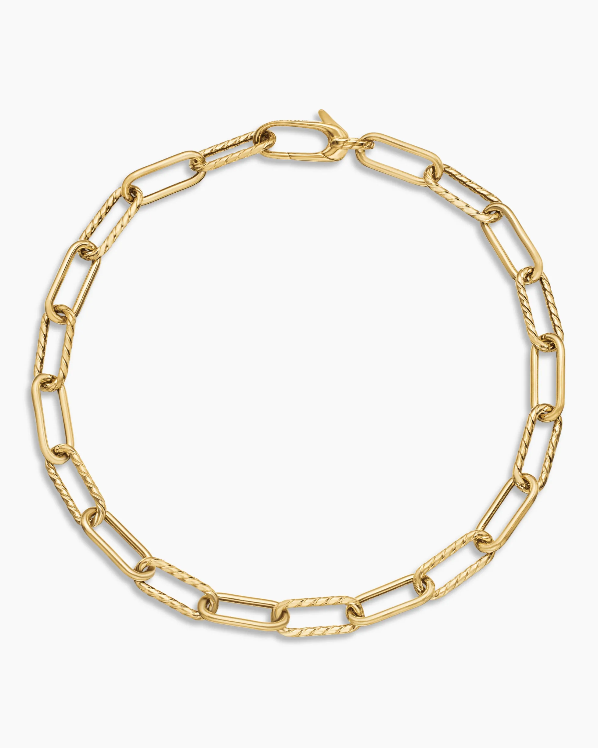 DY Madison® Chain Bracelet 18K Yellow Gold, 4mm