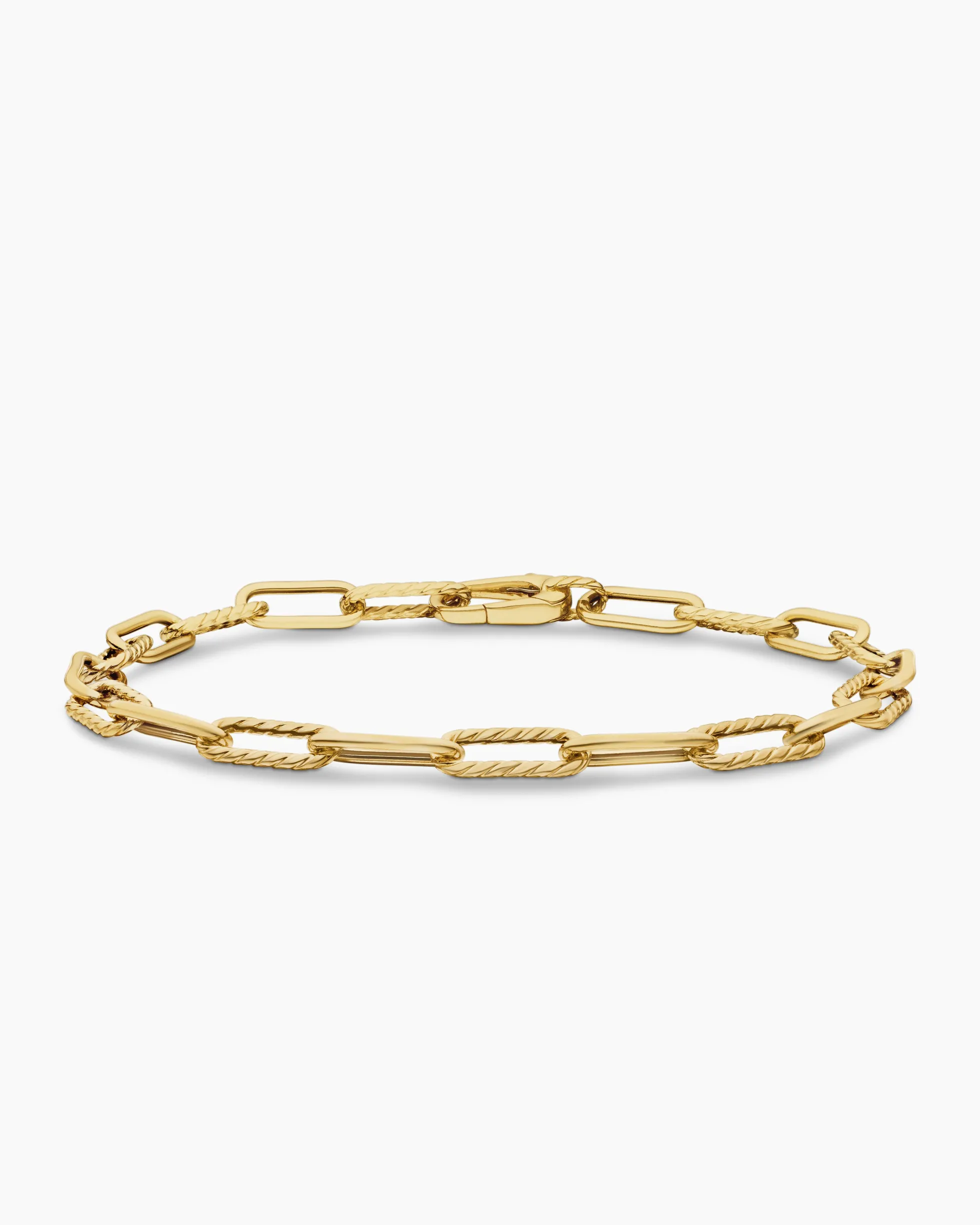 DY Madison® Chain Bracelet 18K Yellow Gold, 4mm