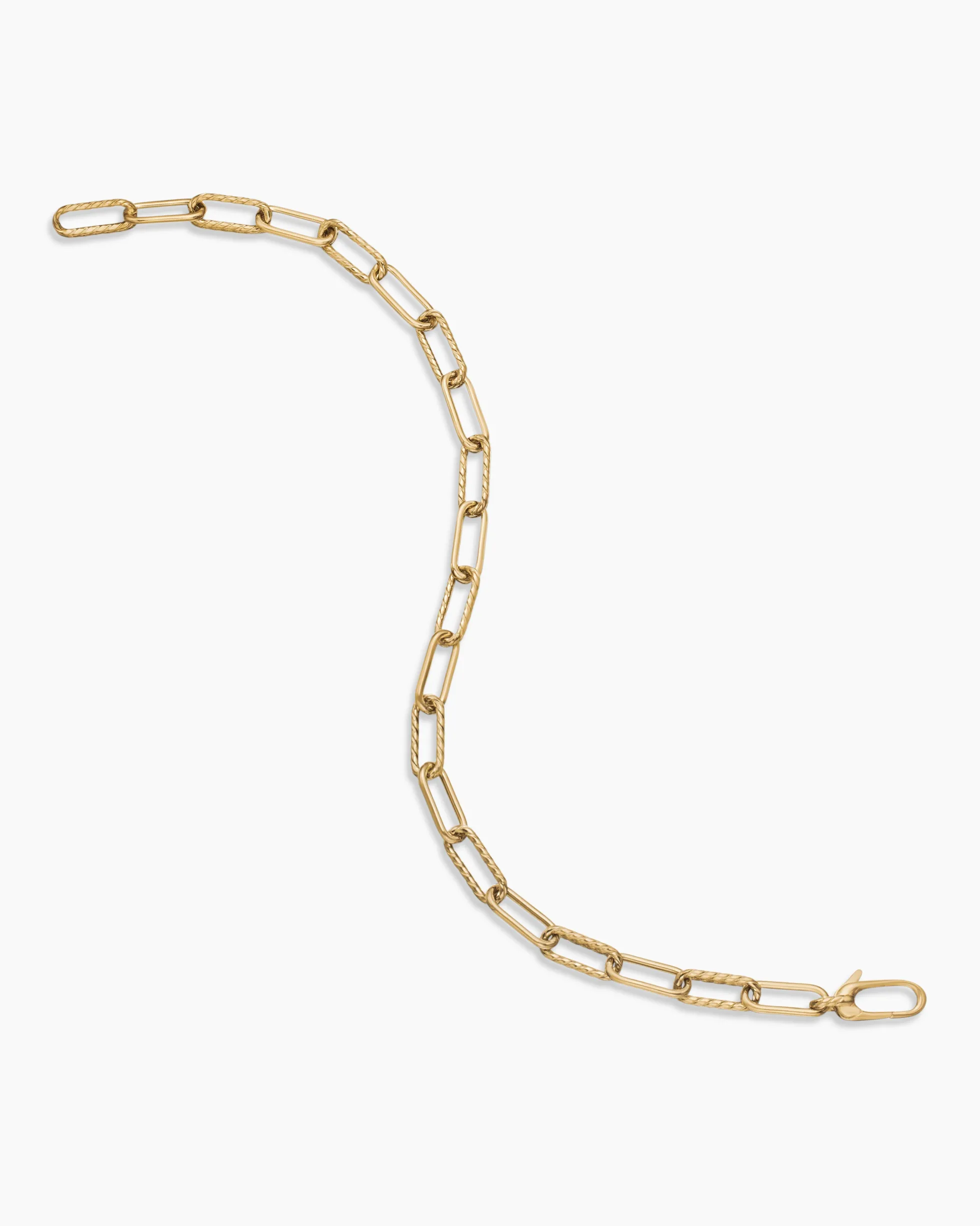 DY Madison® Chain Bracelet 18K Yellow Gold, 4mm