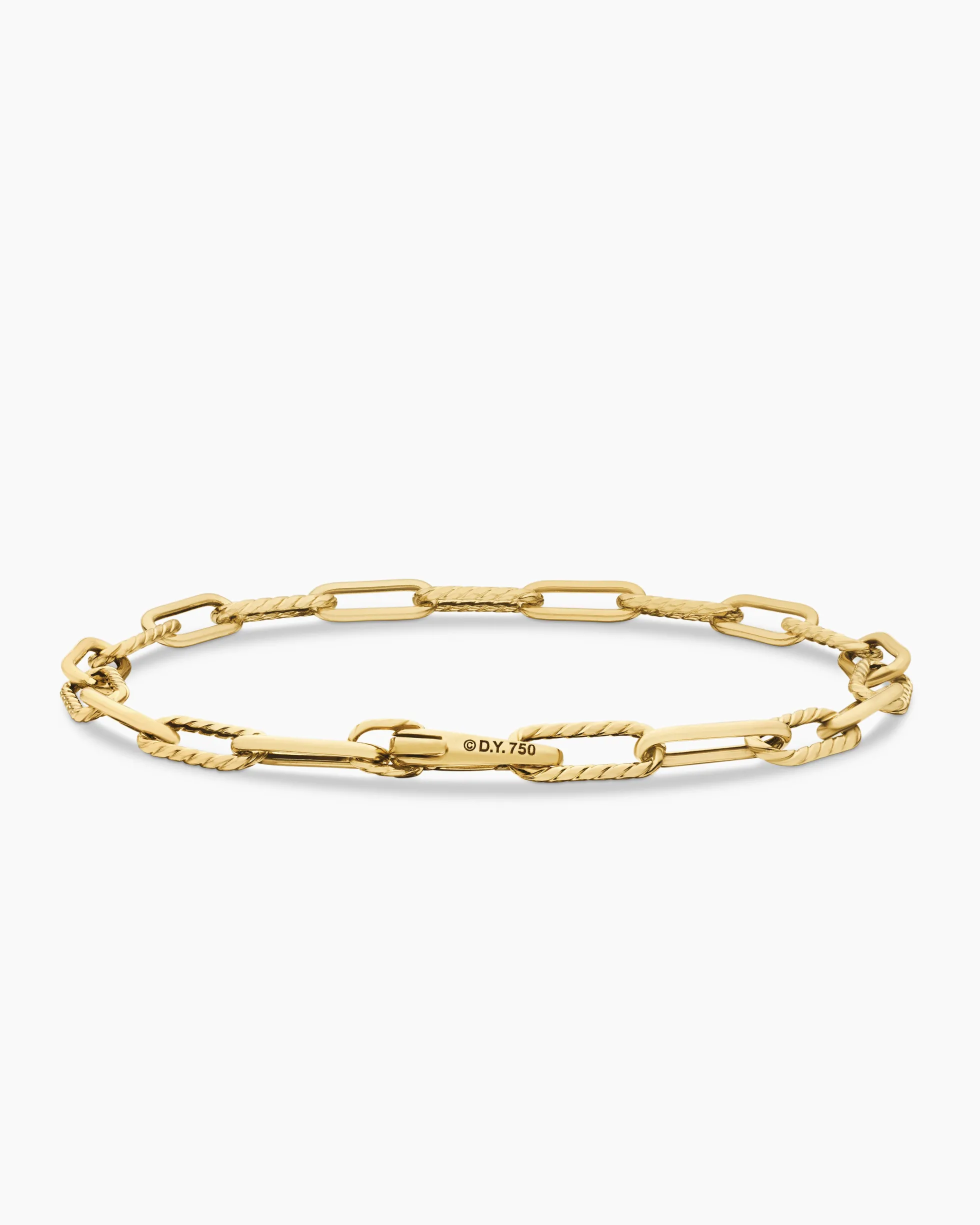 DY Madison® Chain Bracelet 18K Yellow Gold, 4mm