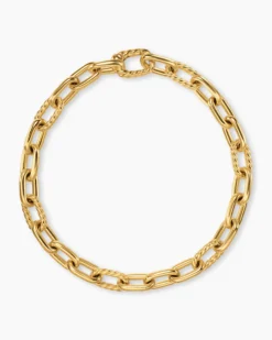 DY Madison® Chain Bracelet 18K Yellow Gold, 6mm