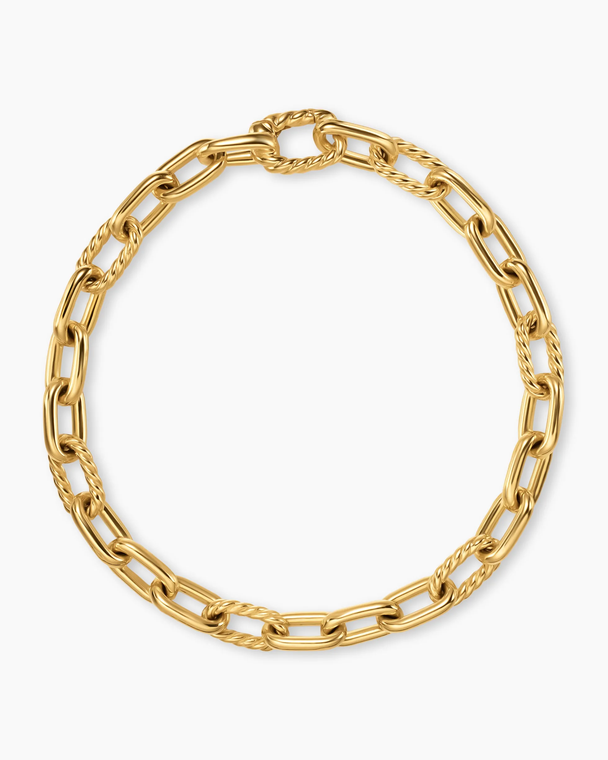 DY Madison® Chain Bracelet 18K Yellow Gold, 6mm
