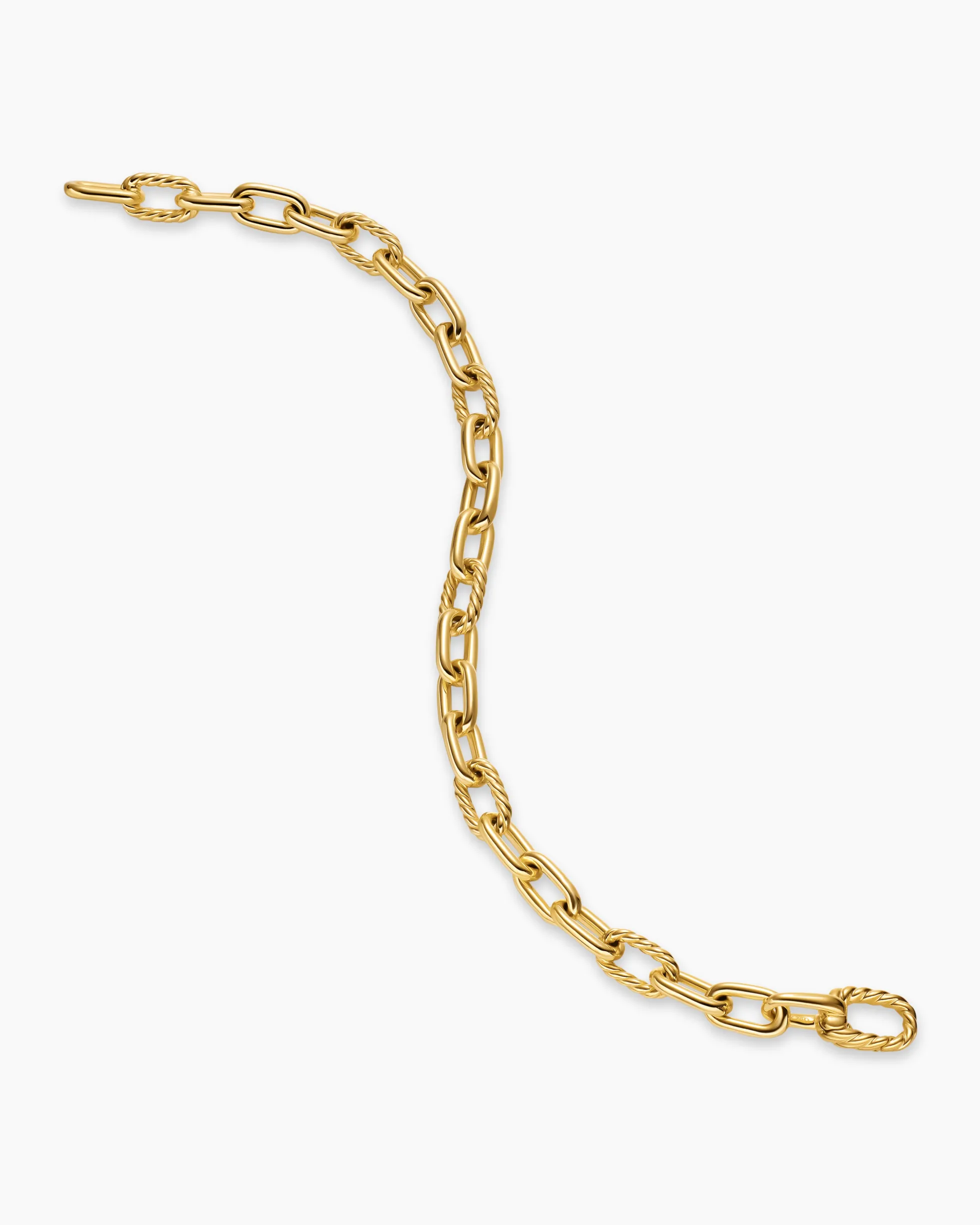 DY Madison® Chain Bracelet 18K Yellow Gold, 6mm