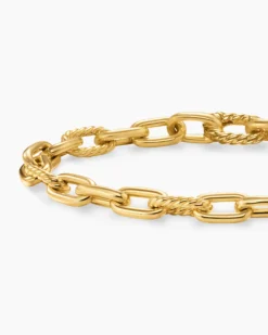 DY Madison® Chain Bracelet 18K Yellow Gold, 6mm