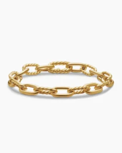 DY Madison® Chain Bracelet 18K Yellow Gold, 8.5mm