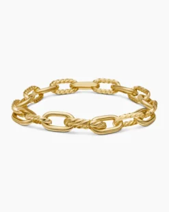 DY Madison® Chain Bracelet 18K Yellow Gold, 8.5mm