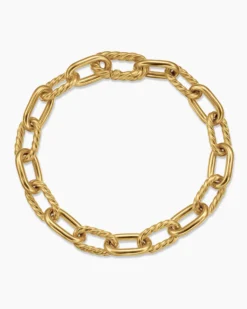 DY Madison® Chain Bracelet 18K Yellow Gold, 8.5mm