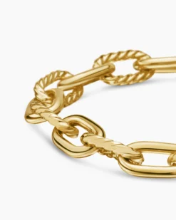 DY Madison® Chain Bracelet 18K Yellow Gold, 8.5mm