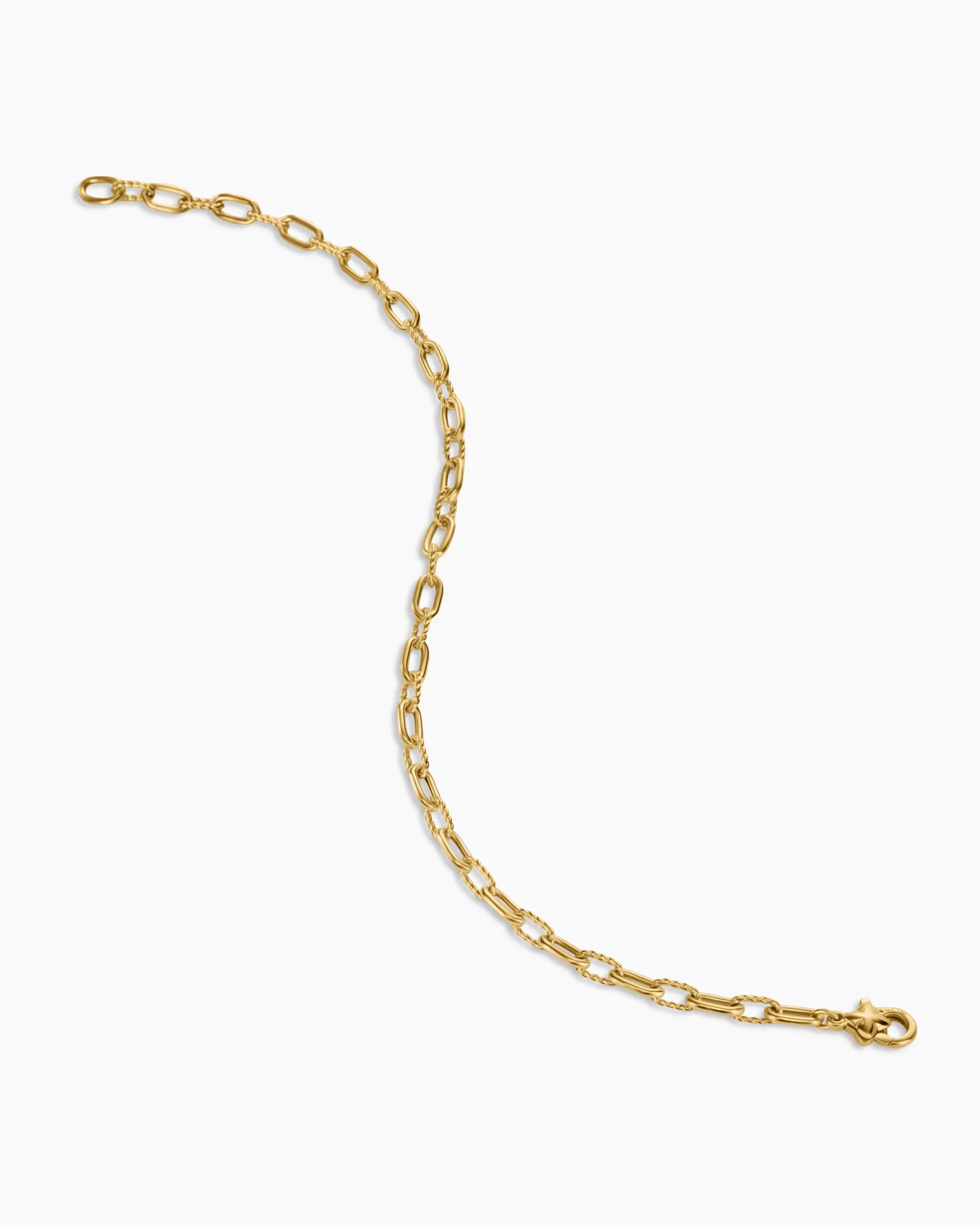 DY Madison® Chain Bracelet 18K Yellow Gold, 3mm