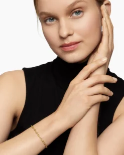 DY Madison® Chain Bracelet 18K Yellow Gold, 3mm