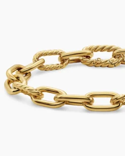 DY Madison® Chain Bracelet 18K Yellow Gold, 8.5mm