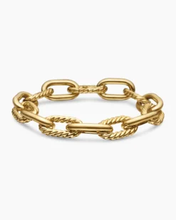 DY Madison® Chain Bracelet 18K Yellow Gold, 11mm