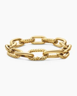 DY Madison® Chain Bracelet 18K Yellow Gold, 11mm
