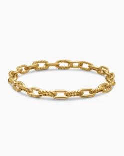 DY Madison® Chain Bracelet 18K Yellow Gold, 6mm