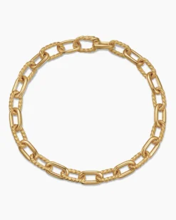 DY Madison® Chain Bracelet 18K Yellow Gold, 6mm