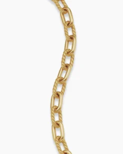 DY Madison® Chain Bracelet 18K Yellow Gold, 6mm