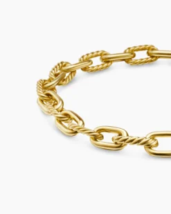DY Madison® Chain Bracelet 18K Yellow Gold, 6mm