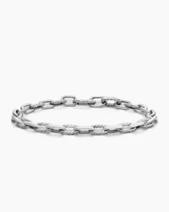 DY Madison® Chain Bracelet Sterling Silver, 6mm