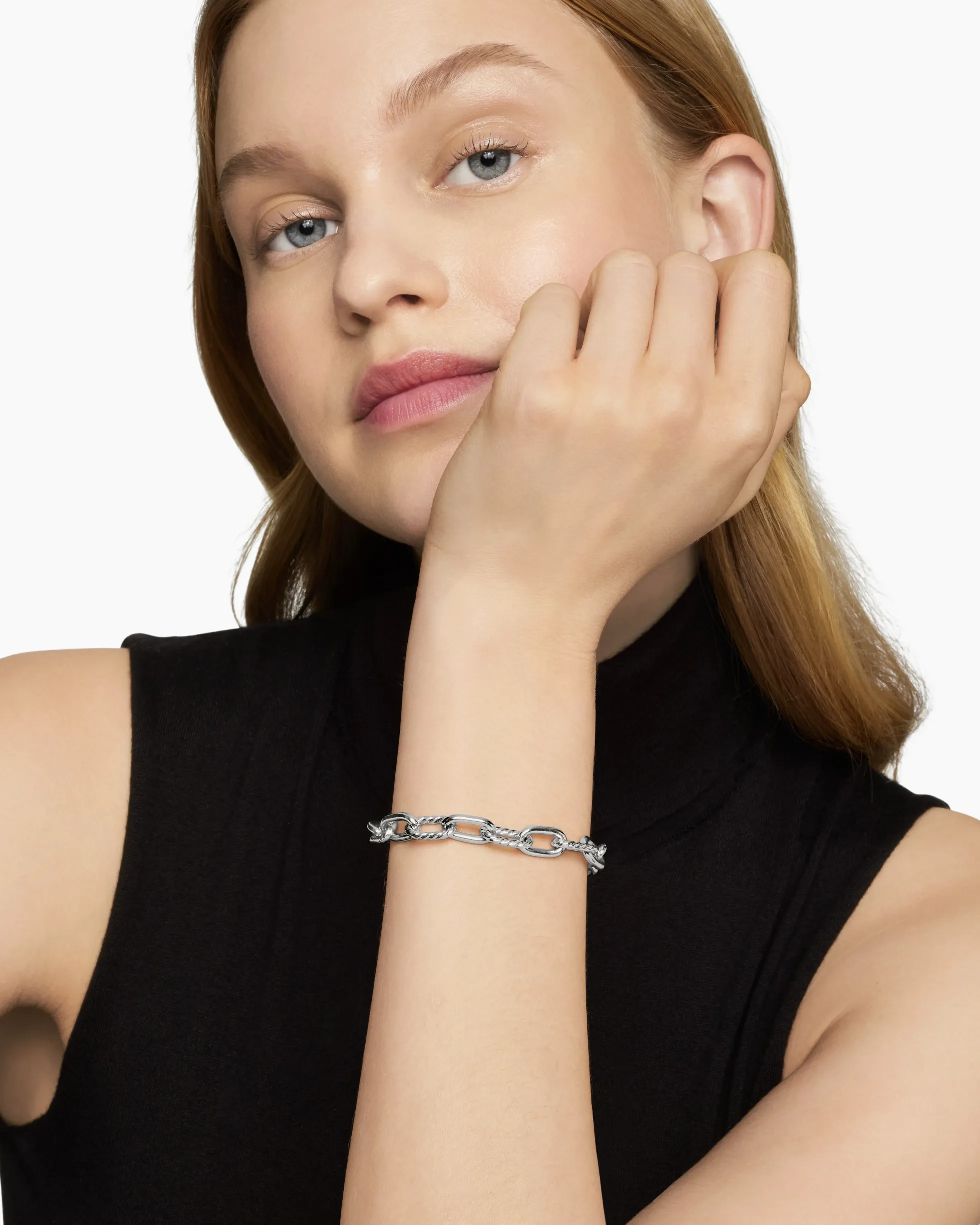 DY Madison® Chain Bracelet Sterling Silver, 8.5mm