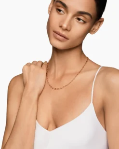 DY Madison® Chain Necklace 18K Rose Gold, 3mm