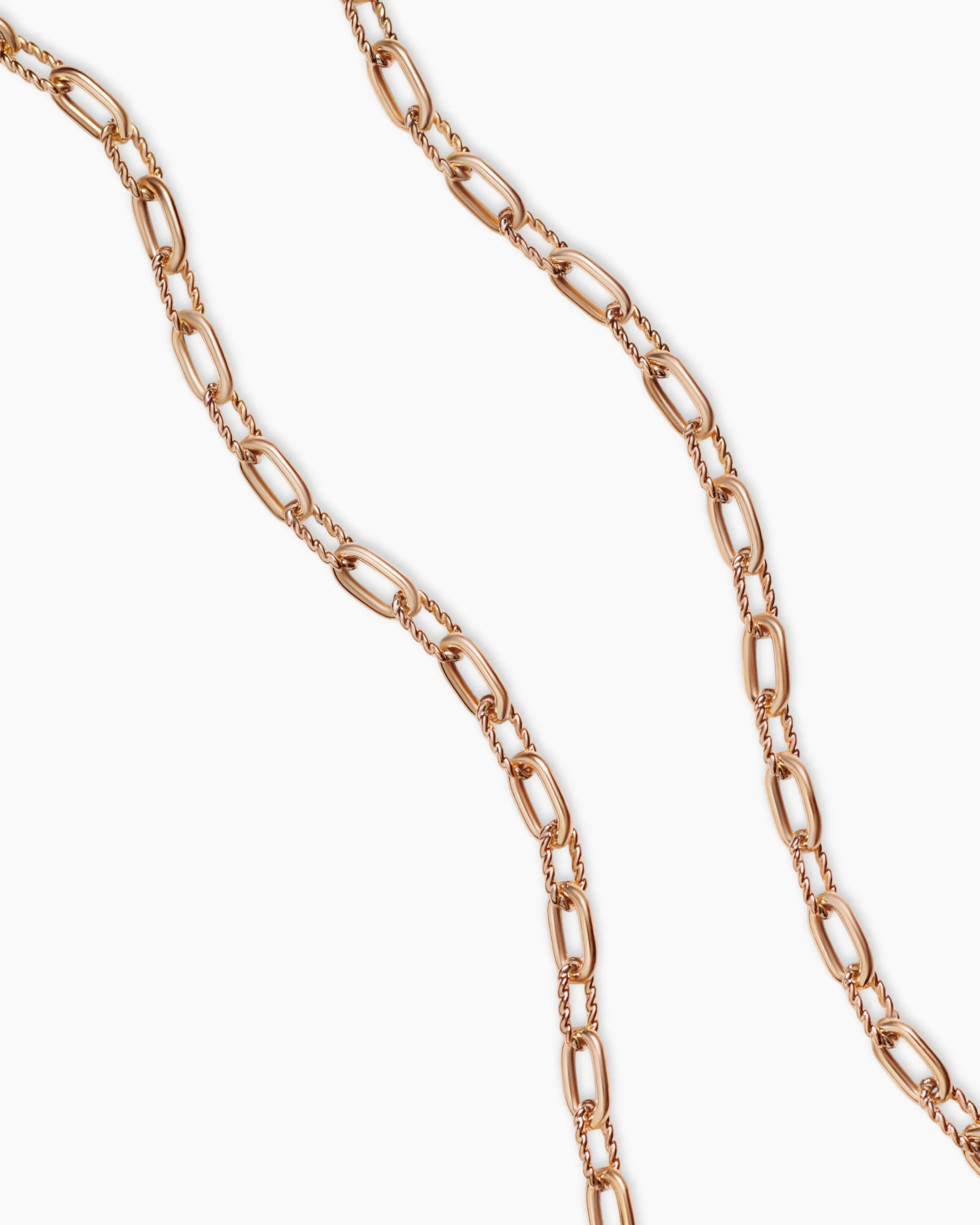 DY Madison® Chain Necklace 18K Rose Gold, 3mm