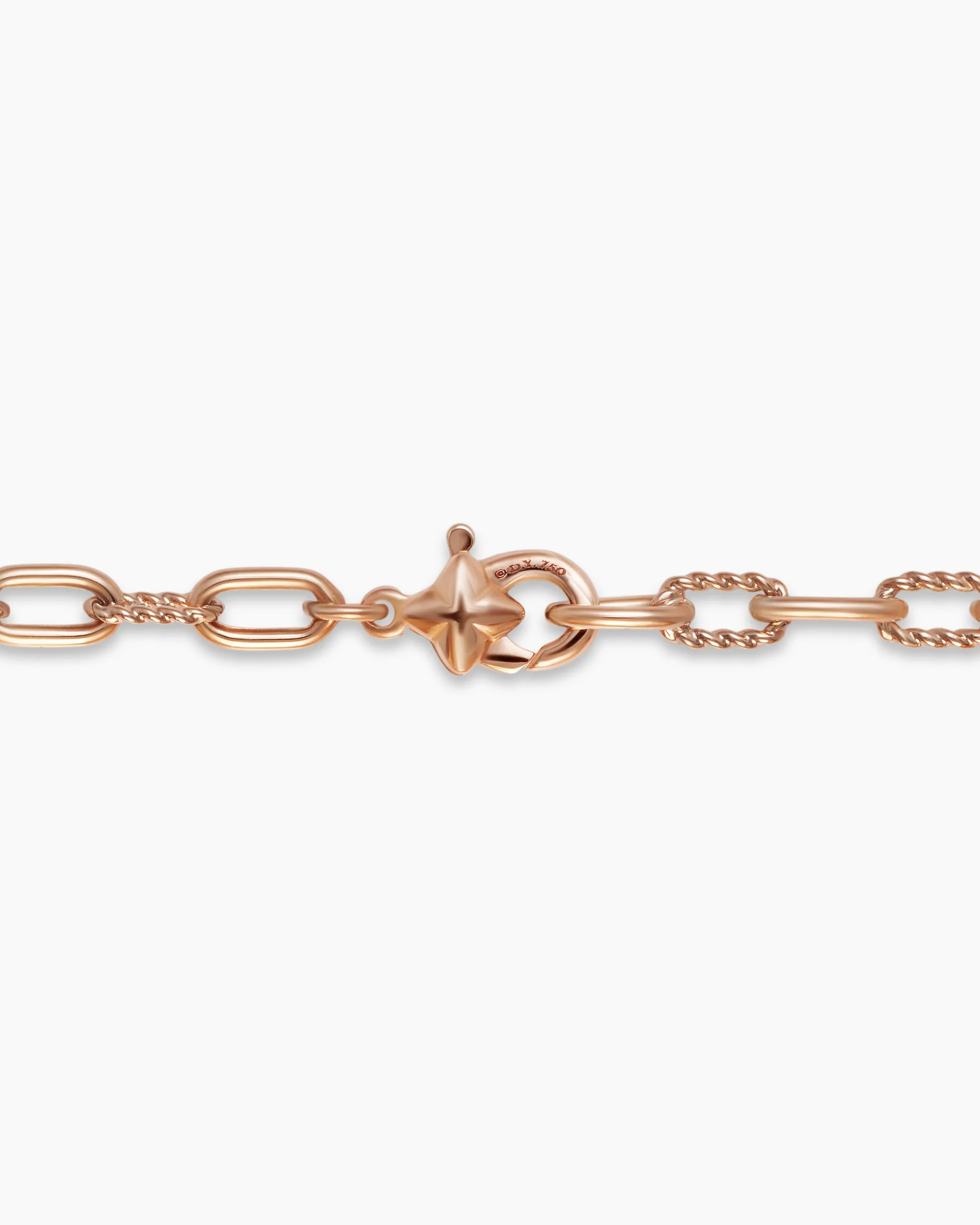 DY Madison® Chain Necklace 18K Rose Gold, 3mm