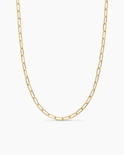DY Madison® Chain Necklace 18K Yellow Gold, 4mm