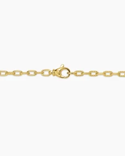 DY Madison® Chain Necklace 18K Yellow Gold, 3mm