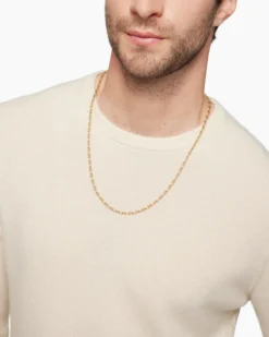 DY Madison® Chain Necklace 18K Yellow Gold, 3mm